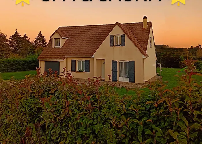 Villa Familiale Avec Spa Et Sauna